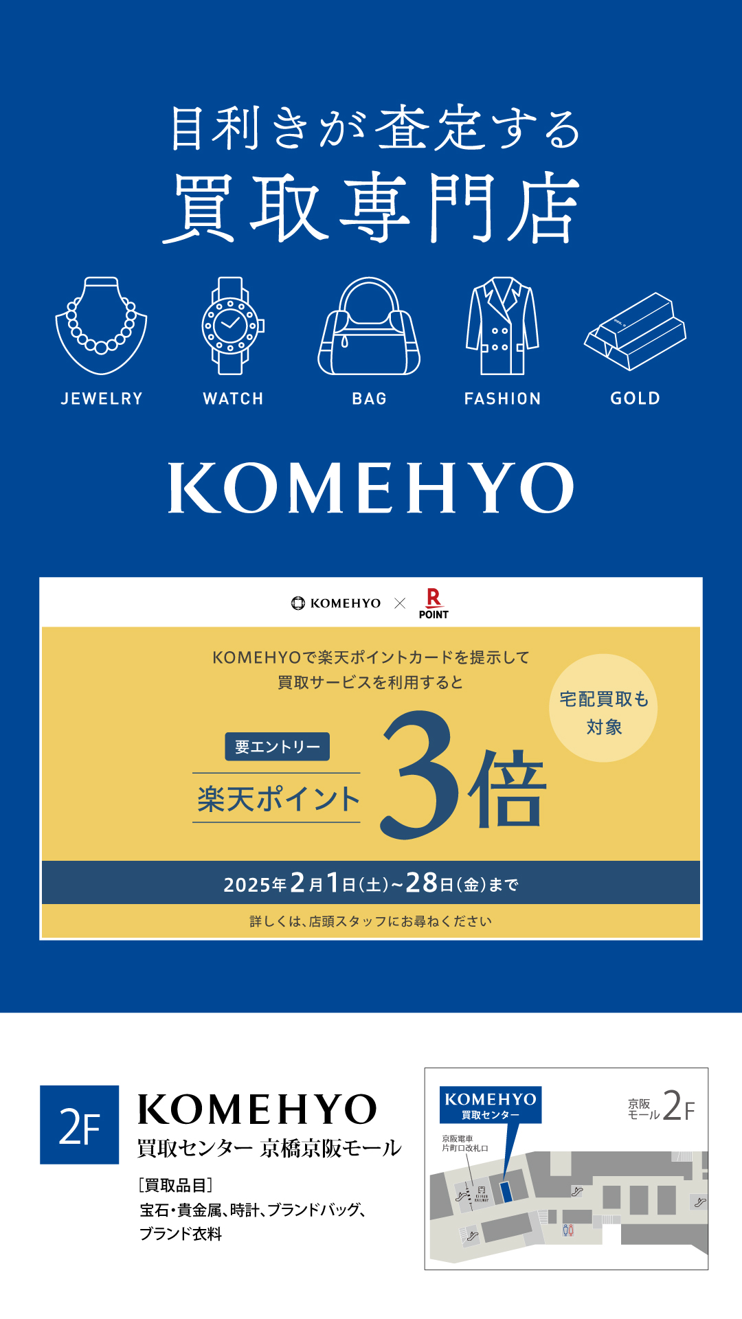 KOMEHYO×楽天ポイント