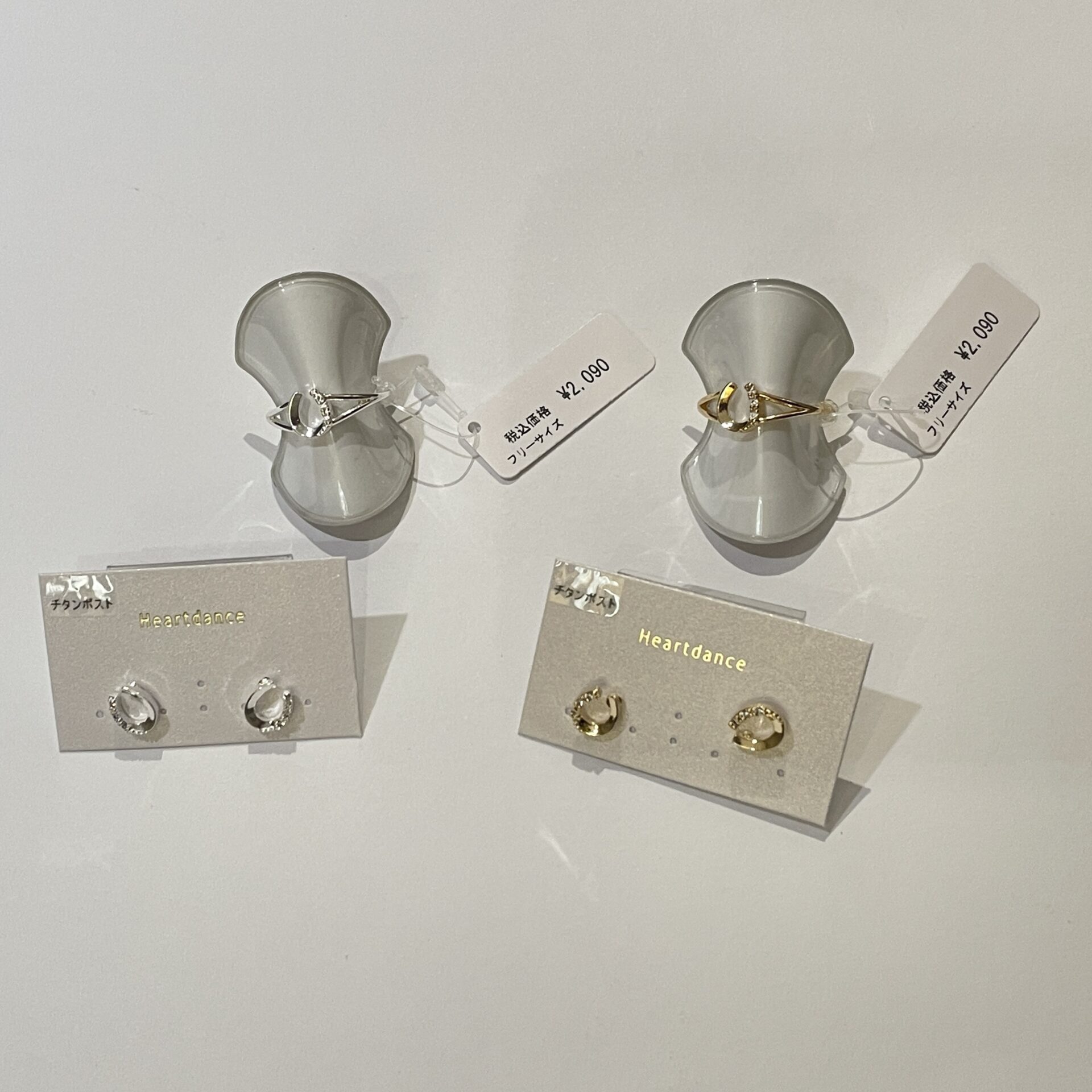 新作☆ピアス&リング
